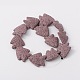 Tropical Fish Synthetic Lava Rock Beads Strands G-N0106-16-2