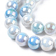 Fili di perle di vertro placcato GLAA-C023-01H-3