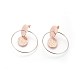 304 Stainless Steel Ear Studs STAS-I103-19-2
