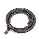 Electroplate Non-magnetic Synthetic Hematite Beads Strands G-Q986-013E-2