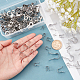 DICOSMETIC 120Pcs 6 Style 304 Stainless Steel Ball Chain Connectors STAS-DC0004-18-2
