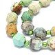 Chapelets de perles en turquoise naturelle G-O201B-66A-2