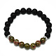 Natural Unakite Beads Stretch Bracelets BJEW-R309-02-A09-1