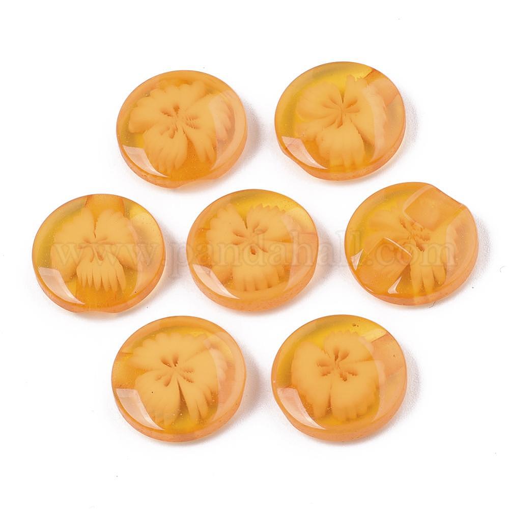 Wholesale Translucent Pattern Buttons - Pandahall.com