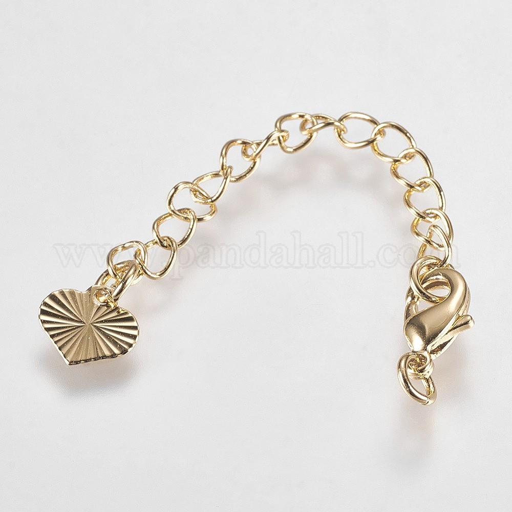 Fermoir Magnétique Or Jaune 14 Carats 5,5 Mm - Rallonge Chaîne 7 Mm, Convient Pour Bijoux, Neuf Sous Blister