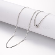 Не тускнеющие ожерелья из нержавеющей стали 304 NJEW-F201-11P