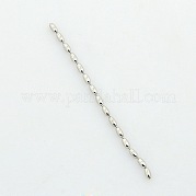 Цепочки из шариков из рисовых бусин CHS-A002A-1.5mm