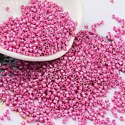 Выпечка краска стеклянные бусины SEED-S042-15B-27