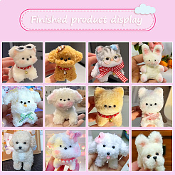 10 Stück 5 Farben DIY Plüschstäbe&nbsp;FIND-CP0002-68A