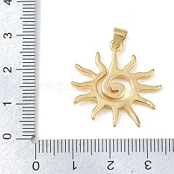 Messing Anhänger & Charms&nbsp;KK-P341-01B-G