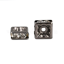 Messing Strass Zwischen perlen&nbsp;RB-A013-7x7-01B