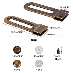 1 Satz Schieber aus Aluminiumlegierung&nbsp;FIND-CA0002-04A