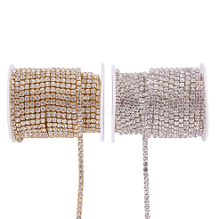 Messing Strass Strassketten&nbsp;CHC-BC0001-04-SS18