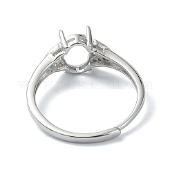 Verstellbare 925 Sterling Silber Ring Komponenten&nbsp;STER-K179-36P