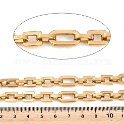 201 acero inoxidable ovalado con cadenas de eslabones cuadrados&nbsp;CHS-H118-16G