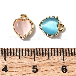 Herz Messing Charme&nbsp;KK-D024-02G