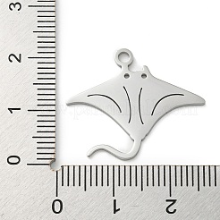 Pendentifs en acier inoxydable 304 anti-ternissement&nbsp;STAS-B056-10P-03