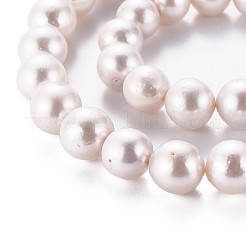 Chapelets de perles en Keshi naturel&nbsp;PEAR-S020-L04