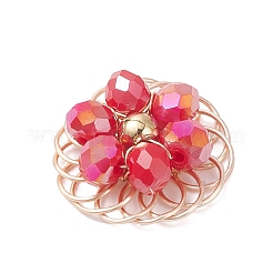 Pendenti in vetro placcato 4 pz 4 colori&nbsp;PALLOY-TA00338