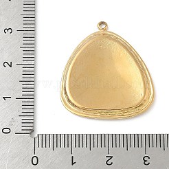 304 Edelstahl Anhänger Cabochon Fassungen für Emaille&nbsp;STAS-L293-03G