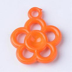Pendentifs acryliques opaques&nbsp;SACR-S202-21