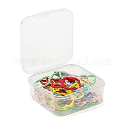 30pcs 5 Farben sprühlackierte Legierungsanhänger&nbsp;FIND-LS0001-54