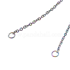 304 fabrication de bracelet en chaîne de câble en acier sans stian&nbsp;STAS-CJ0001-135M