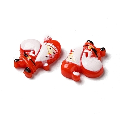Weihnachtliche Cabochons aus undurchsichtigem Harz&nbsp;RESI-K019-28