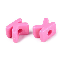 Opake Acrylperlen europäischen&nbsp;OACR-M027-01K-06