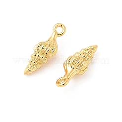 Dijes de latón con forma de concha de Shegrace&nbsp;XGR0170G-107G