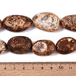 Fili di perle di agata naturale ricavate dalla corteccia degli alberi&nbsp;G-Q606-83