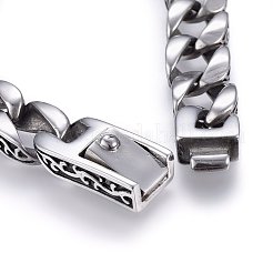 Armbänder aus Edelstahl 304&nbsp;BJEW-L631-23AS