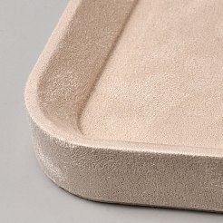 Vassoi espositori in velluto per gioielli&nbsp;ODIS-WH0043-323C-01