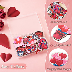 DIY-Set zum Basteln von Ohrringen zum Valentinstag&nbsp;DIY-TA0006-51