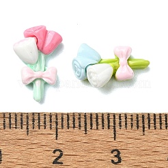 Cabochon decoden in resina opaca color macaron&nbsp;CRES-Q221-02J
