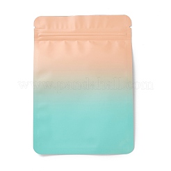 Sacchetti regalo rettangolari in plastica bicolore con chiusura a zip&nbsp;OPP-B006-01A-01