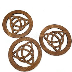 Ornements rituels d'autel wicca en bois&nbsp;PW-WG43201-01