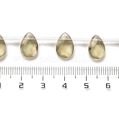 Fili di perle di vetro k9&nbsp;GLAA-Q102-01C