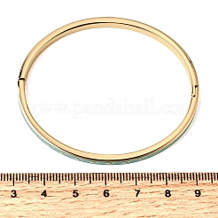 304 Edelstahl-Emaille-Armreifen&nbsp;BJEW-D408-36G