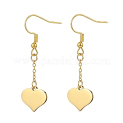 3 par de pendientes colgantes de acero inoxidable 304 de 3 estilos&nbsp;EJEW-JE05164