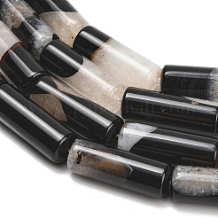 Filo di perline di agata naturale&nbsp;GG-L001-A01-01B