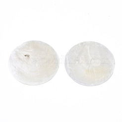Flache runde Capiz Muschelperlen&nbsp;SSHEL-R035-13-A