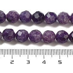 Hilos de cuentas de lepodolita natural&nbsp;G-C150-B03-01