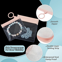 24 sachet refermable transparent en EVA avec anneaux&nbsp;ABAG-TAC0001-32