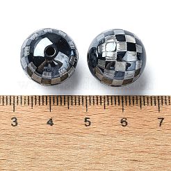 Perles européennes en alliage&nbsp;RESI-U008-07D