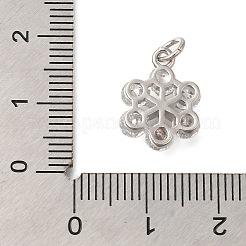 Gestell Messing micro ebnen Zirkonia Anhänger&nbsp;KK-I716-02P