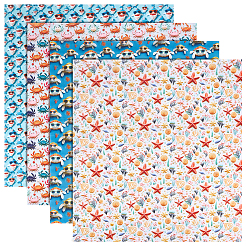 Tessuto in policotone&nbsp;DIY-WH0591-598B