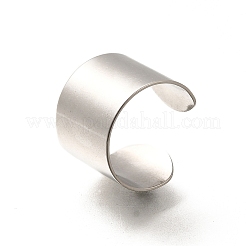 Anillos de puño abiertos de acero inoxidable quirúrgico 316&nbsp;RJEW-F170-01P-04