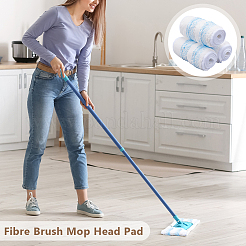 12 Stück Faserbürsten-Moppkopf-Pad&nbsp;HOUS-WH0007-005