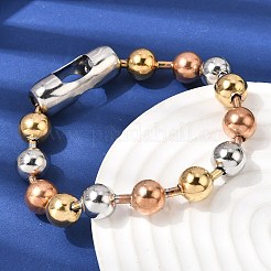 Runde Perlenarmbänder aus Edelstahl 304 für Damen und Herren&nbsp;BJEW-K240-10A